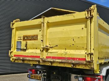 MAN TGS 33.480 6x6 / PALFINGER Z CRANE / 2 SIDE TIPPER